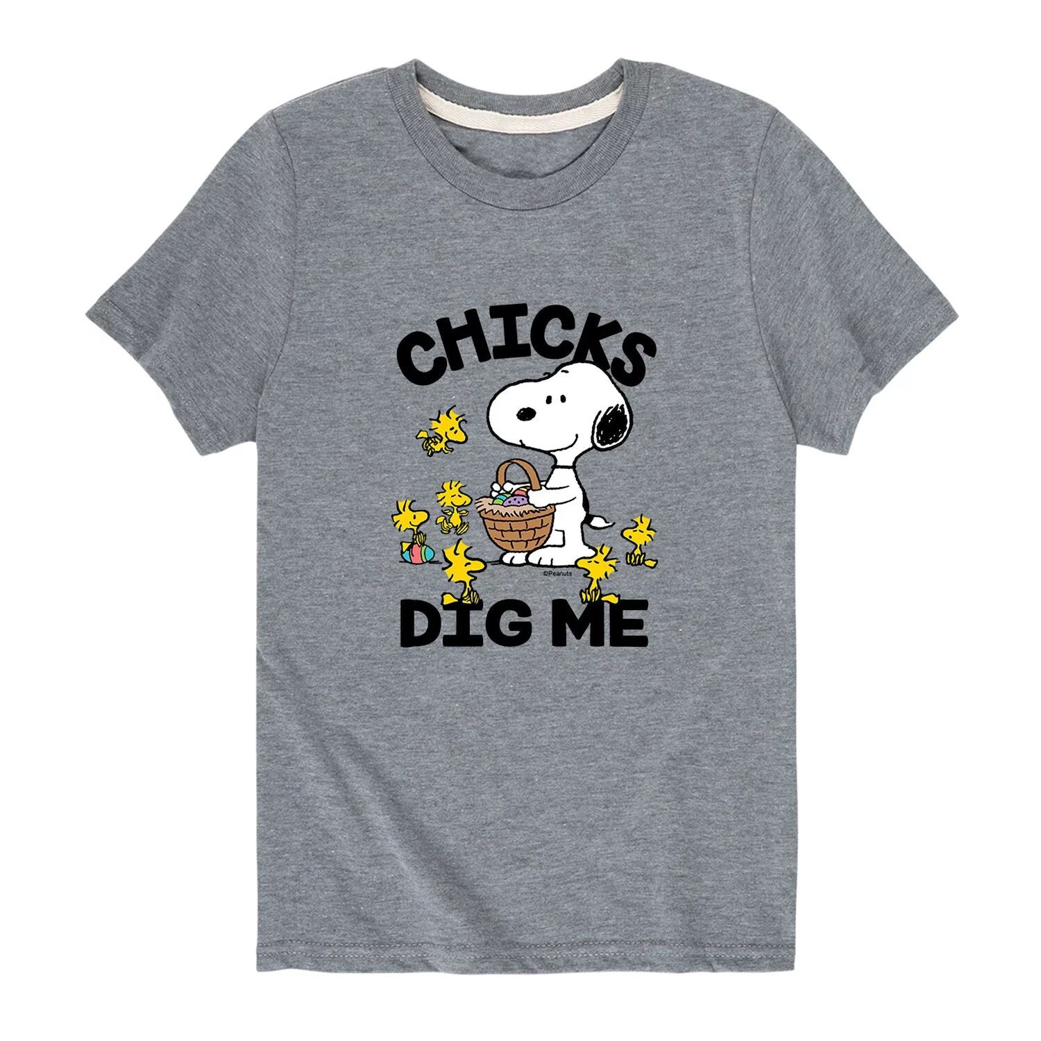 Футболка с рисунком Peanuts «Пасхальные цыплята» для мальчиков 8–20 лет «Dig Me» Licensed Character
Футболка с рисунком Peanuts «Пасхальные цыплята» для мальчиков 8–20 лет «Dig Me» Licensed Character