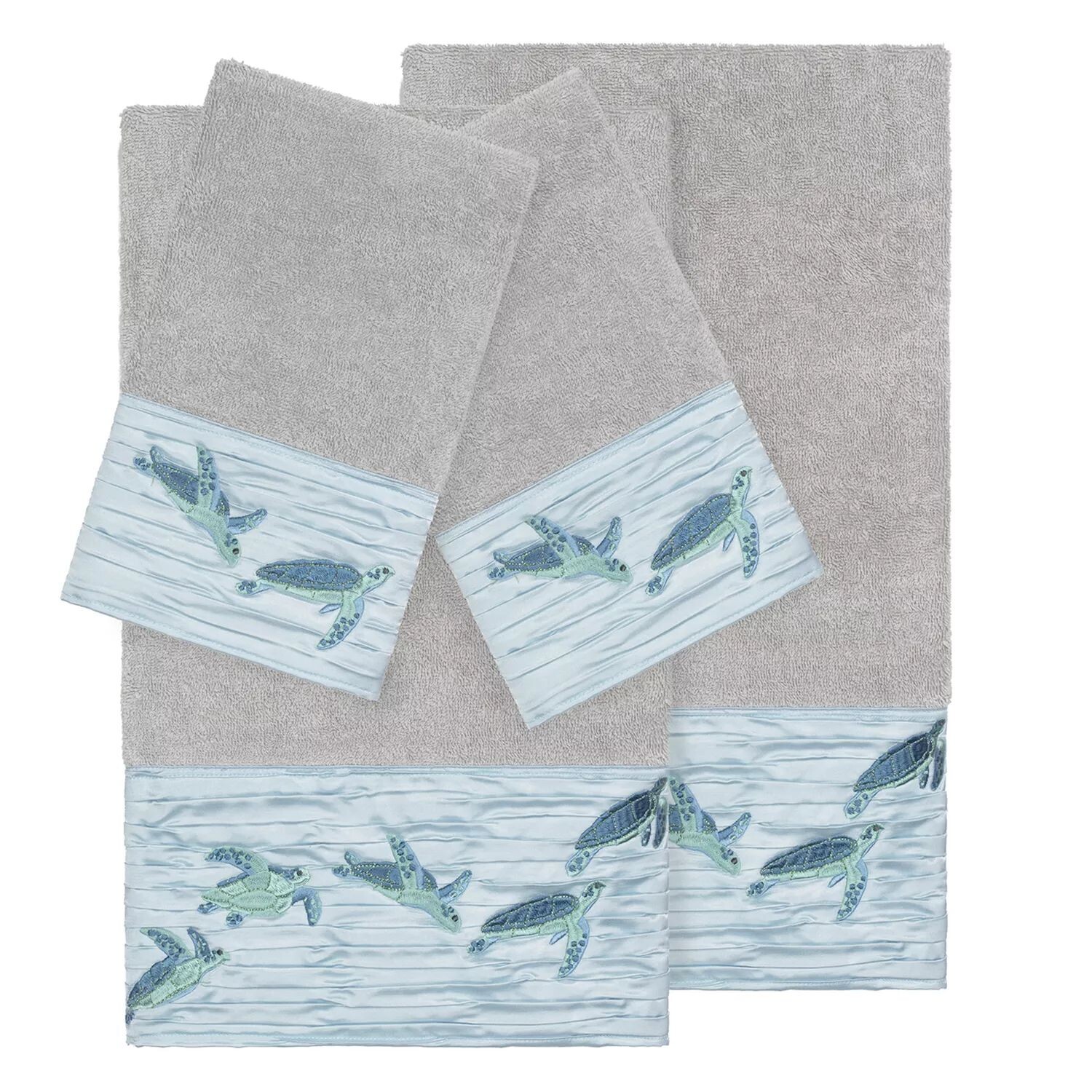 Linum Home Textiles Турецкий хлопок Mia Набор украшенных полотенец из 4 предметов, светло-серый
Linum Home Textiles Турецкий хлопок Mia Набор украшенных полотенец из 4 предметов, светло-серый