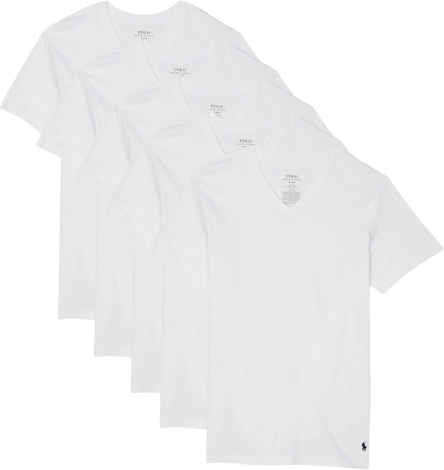 POLO RALPH LAUREN Классический крой влагоотводящие майки с V-образным вырезом, набор из 5 штук, 5 White/Cruise Navy, Белый, POLO RALPH LAUREN Классический крой влагоотводящие майки с V-образным вырезом, набор из 5 штук, 5 White/Cruise Navy
POLO RALPH LAUREN Классический крой влагоотводящие майки с V-образным вырезом, набор из 5 штук, 5 White/Cruise Navy, Белый, POLO RALPH LAUREN Классический крой влагоотводящие майки с V-образным вырезом, набор из 5 штук, 5 White/Cruise Navy