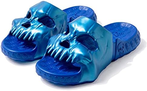 Шлепанцы с рисунком черепа, однополосные, для женщин и мужчин, противоскользящие Spiritch, синий
Шлепанцы с рисунком черепа, однополосные, для женщин и мужчин, противоскользящие Spiritch, синий