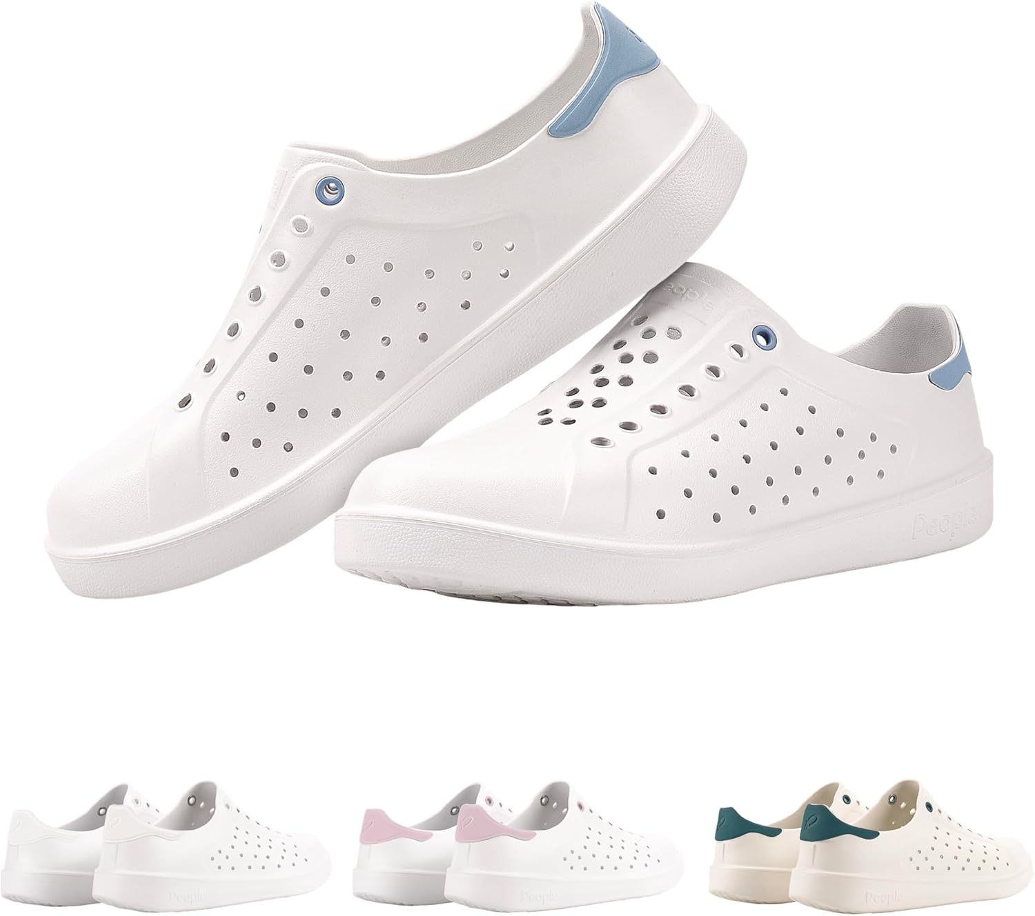 Легкие водонепроницаемые слипоны EVA для мужчин и женщин, удобная унисекс модель, прочные, противоскользящие, для активного отдыха на открытом воздухе People Footwear, белый/синий
Легкие водонепроницаемые слипоны EVA для мужчин и женщин, удобная унисекс модель, прочные, противоскользящие, для активного отдыха на открытом воздухе People Footwear, белый/синий