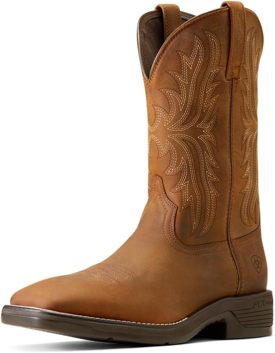 Мужские вестерн-ботинки ARIAT Ridgeback, Oily Distressed Tan
Мужские вестерн-ботинки ARIAT Ridgeback, Oily Distressed Tan