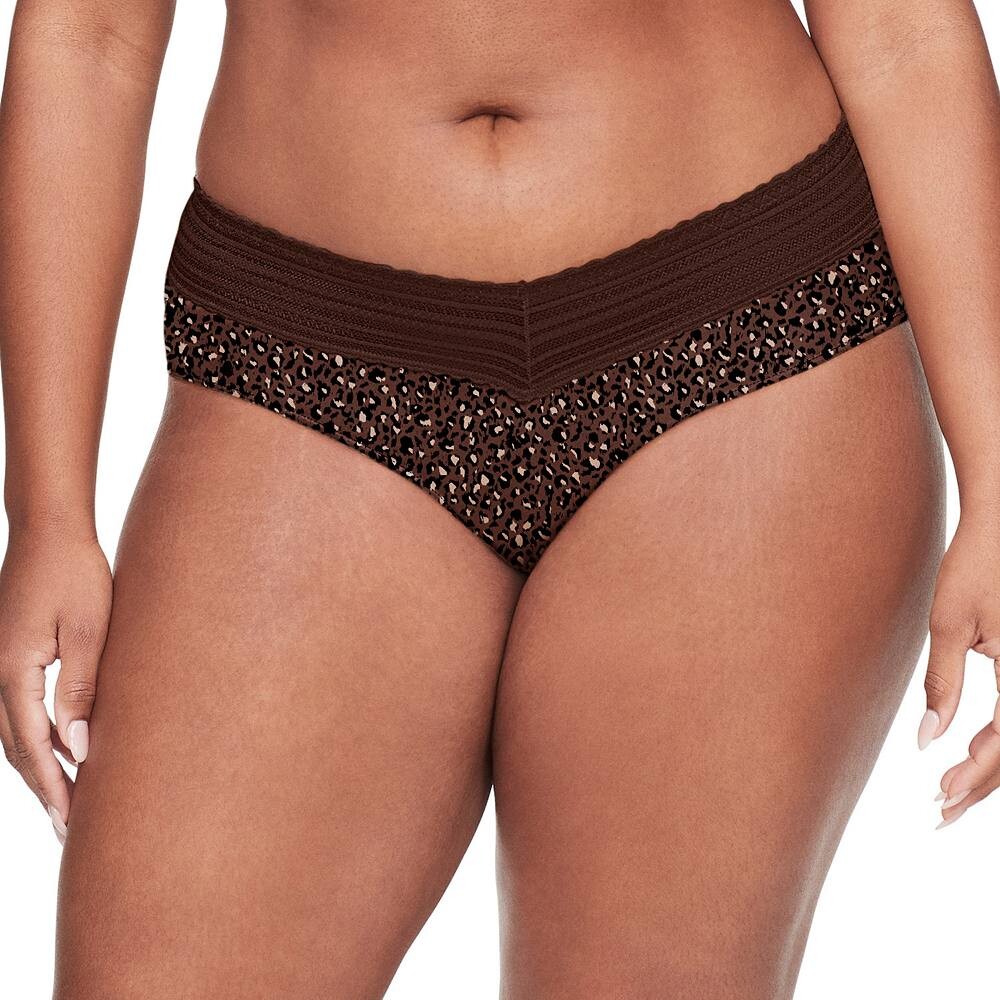 Удобная талия Warners No Pinching, No Issues Hipster 5609J, не требующая раскапывания, с кружевом из микрофибры, цвет Mahogany
Удобная талия Warners No Pinching, No Issues Hipster 5609J, не требующая раскапывания, с кружевом из микрофибры, цвет Mahogany