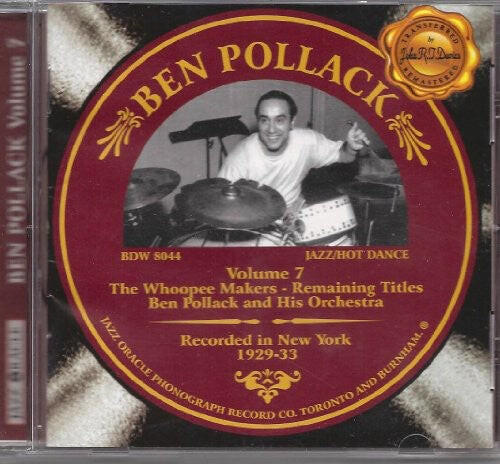 CD диск Pollack, Ben: Vol, 7: Whoopee Makers, Remaining Titles
CD диск Pollack, Ben: Vol, 7: Whoopee Makers, Remaining Titles