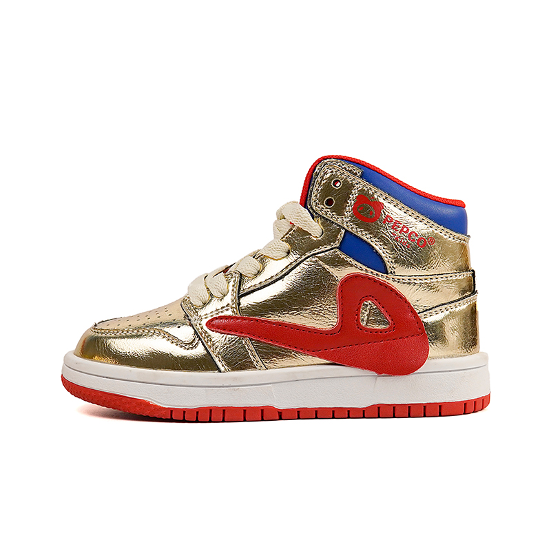 Нескользящие высокие детские кроссовки для повседневной жизни Banner the Piggy, золотой
Нескользящие высокие детские кроссовки для повседневной жизни Banner the Piggy, золотой