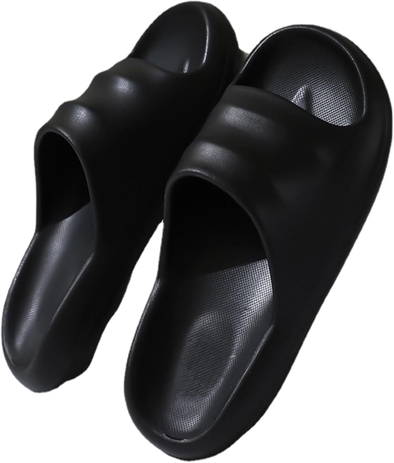 Тапочки-подушечки для женщин и мужчин, шлепанцы, сандалии для душа, шлепанцы Cloud Slides с толстой подошвой Srdmuph, черный
Тапочки-подушечки для женщин и мужчин, шлепанцы, сандалии для душа, шлепанцы Cloud Slides с толстой подошвой Srdmuph, черный