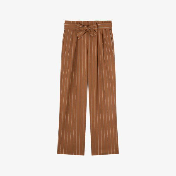 Эластичные брюки Ellis из тканой смеси в полоску коньячного цвета Lk Bennett, коричневый
Эластичные брюки Ellis из тканой смеси в полоску коньячного цвета Lk Bennett, коричневый