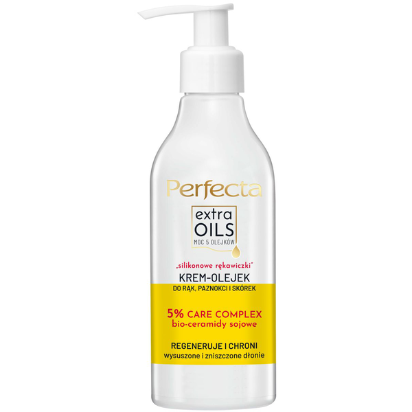 Крем-масло для рук, ногтей и кутикулы "силиконовые перчатки", 195 мл Perfecta Extra oils
Крем-масло для рук, ногтей и кутикулы "силиконовые перчатки", 195 мл Perfecta Extra oils