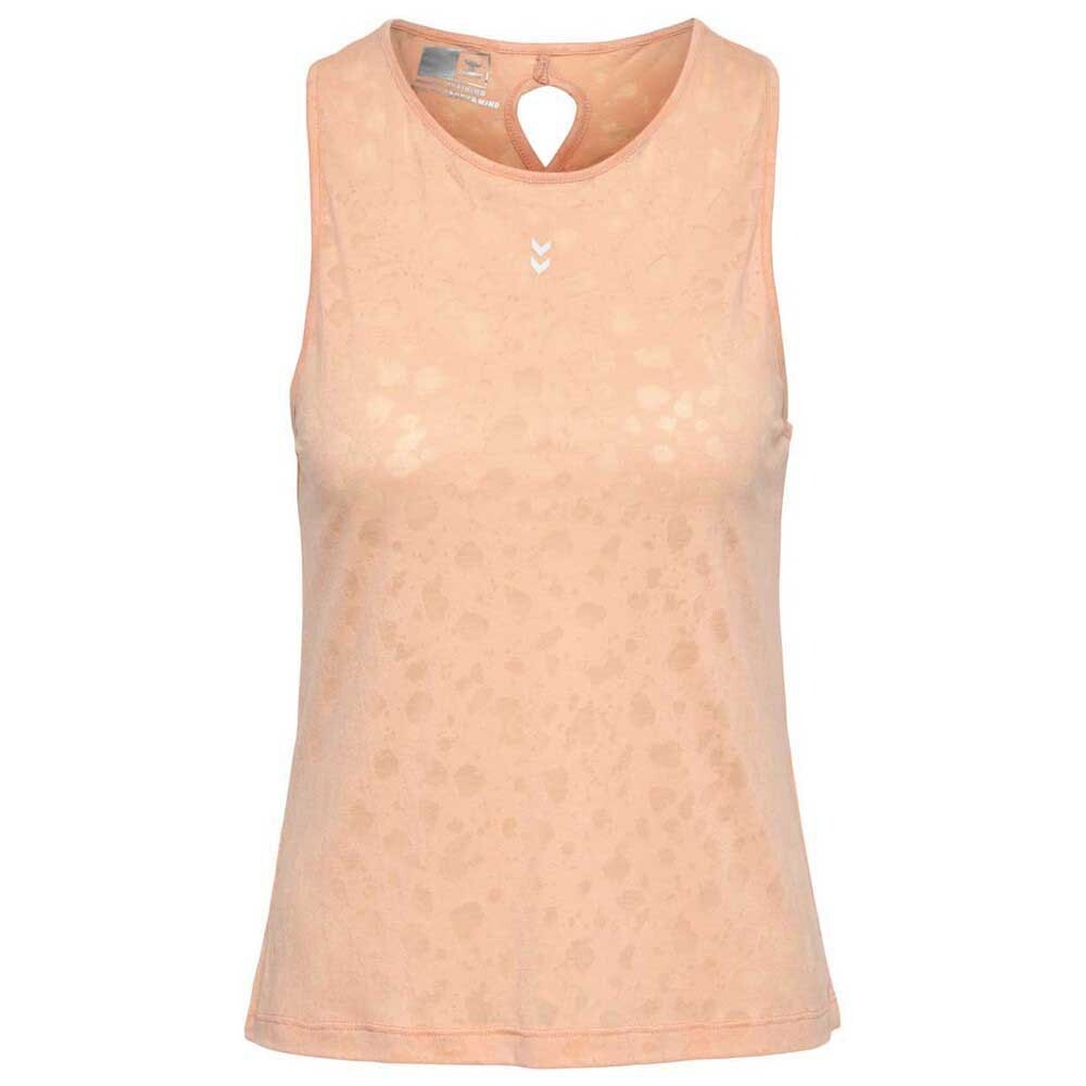 Футболка без рукавов Hummel Iris Burnout, оранжевый 
Футболка без рукавов Hummel Iris Burnout, оранжевый