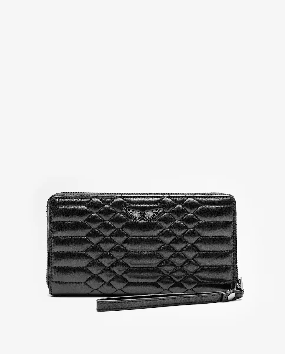 Женский кошелек Compagnon Matelasse черный кожаный Zadig & Voltaire, черный
Женский кошелек Compagnon Matelasse черный кожаный Zadig & Voltaire, черный