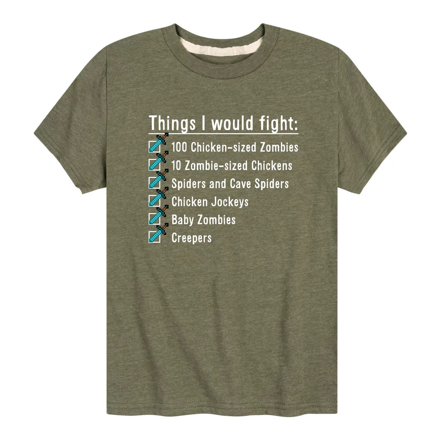 Футболка с мечом «Цыплята и зомби» для мальчиков 8–20 пикселей Licensed Character
Футболка с мечом «Цыплята и зомби» для мальчиков 8–20 пикселей Licensed Character