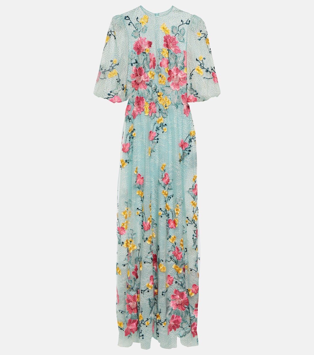 Платье Liana с вышивкой из кружева шантильи COSTARELLOS, синий
Платье Liana с вышивкой из кружева шантильи COSTARELLOS, синий