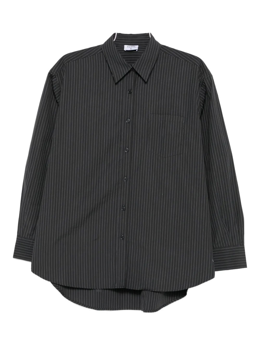 Рубашка в тонкую полоску Filippa K, черный
Рубашка в тонкую полоску Filippa K, черный