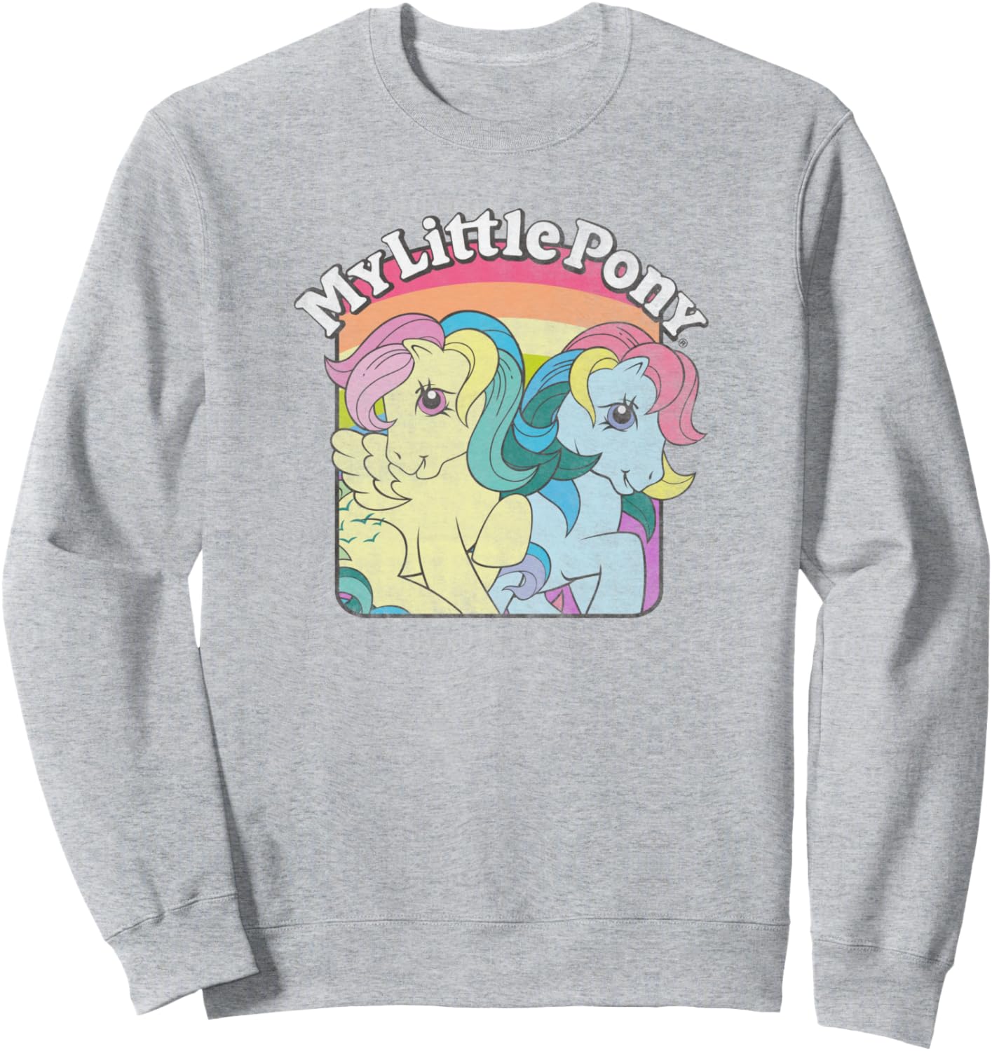 Классическая толстовка My Little Pony Retro Sunlight & Skydancer с радужным рисунком, серая, Серый, Классическая толстовка My Little Pony Retro Sunlight & Skydancer с радужным рисунком, серая
Классическая толстовка My Little Pony Retro Sunlight & Skydancer с радужным рисунком, серая, Серый, Классическая толстовка My Little Pony Retro Sunlight & Skydancer с радужным рисунком, серая