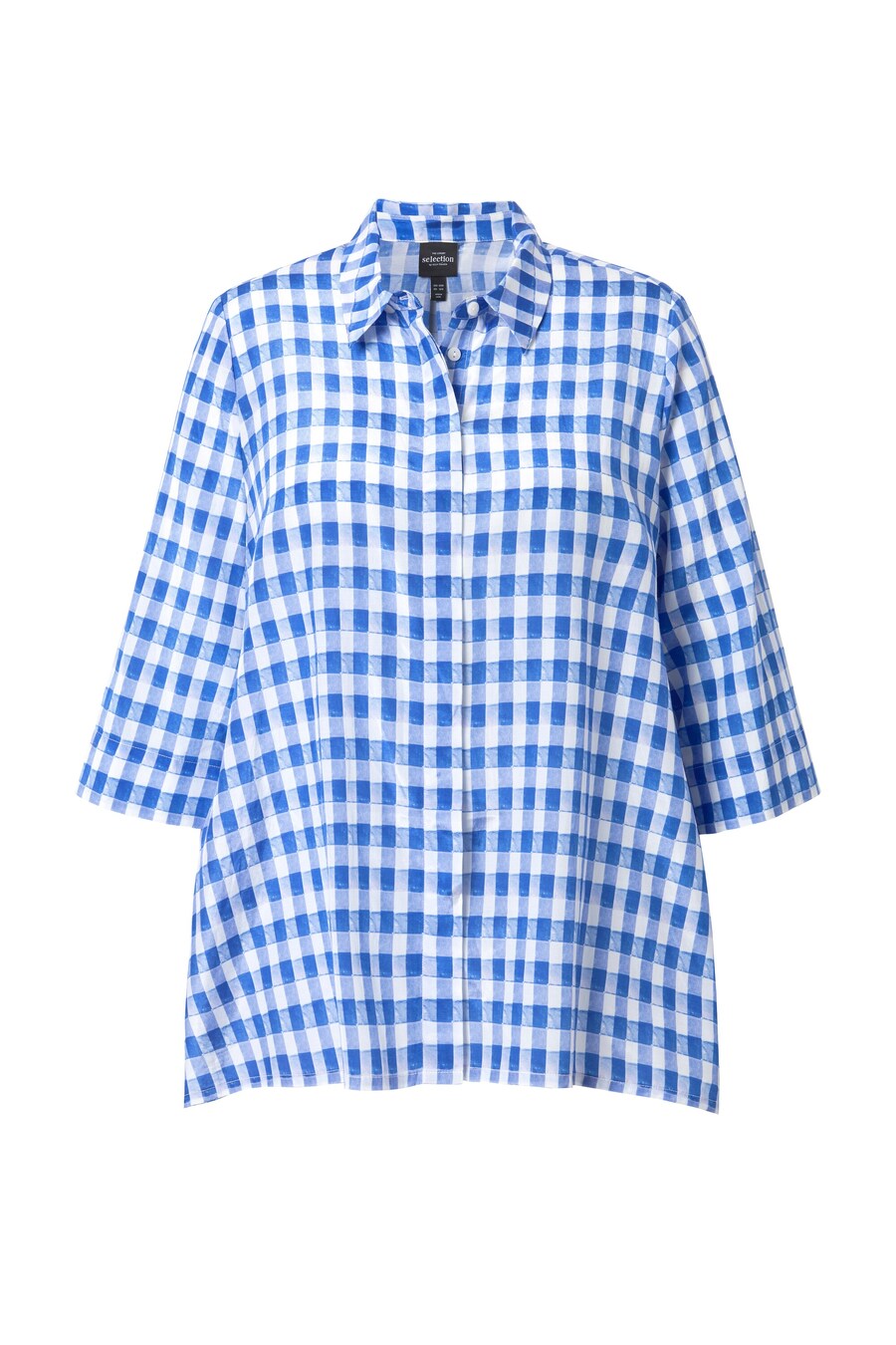 Блуза Ulla Popken, индиго/белый
Блуза Ulla Popken, индиго/белый