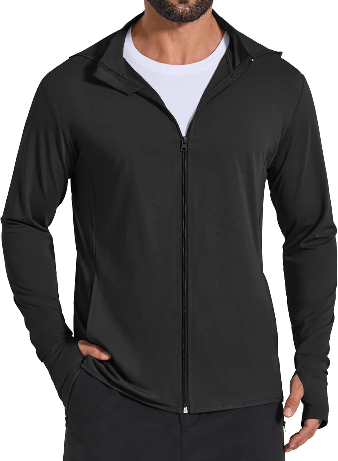 COOFANDY мужская легкая толстовка с капюшоном на молнии UPF 50+
COOFANDY мужская легкая толстовка с капюшоном на молнии UPF 50+