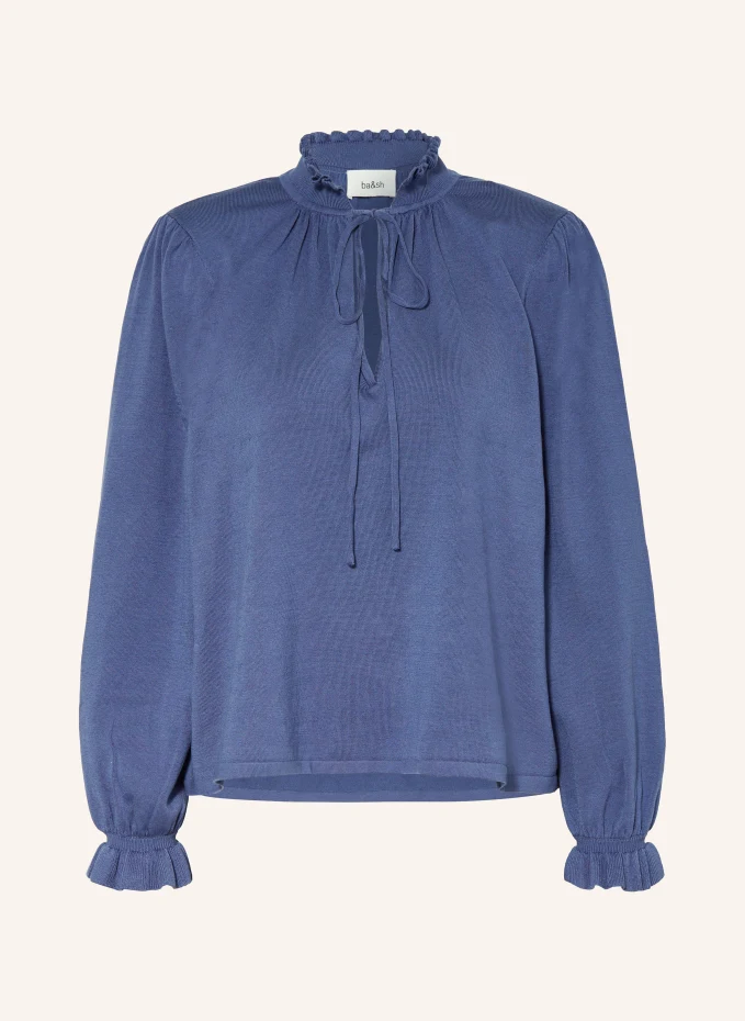 Свитер sisol с рюшами Ba&Sh, синий 
Свитер sisol с рюшами Ba&Sh, синий