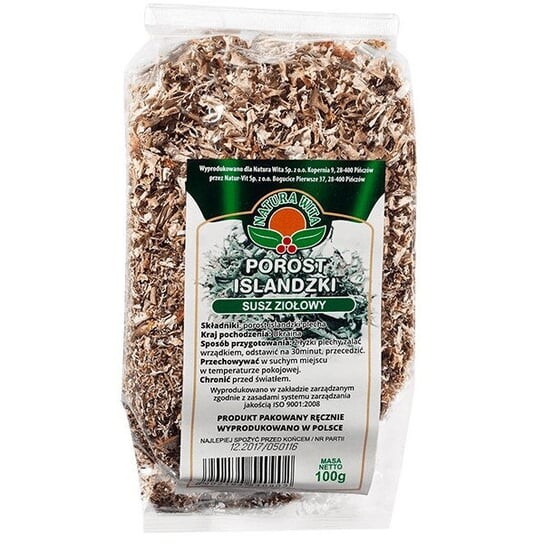 Natura Wita, исландский лишайник 100 г
Natura Wita, исландский лишайник 100 г
