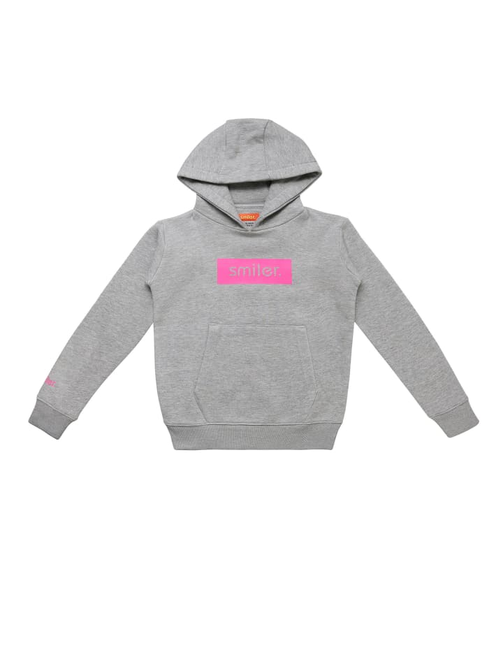 Пуловер с капюшоном smiler., серый
Пуловер с капюшоном smiler., серый