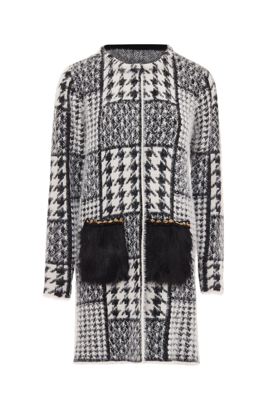 Вязаный кардиган faina, черный
Вязаный кардиган faina, черный