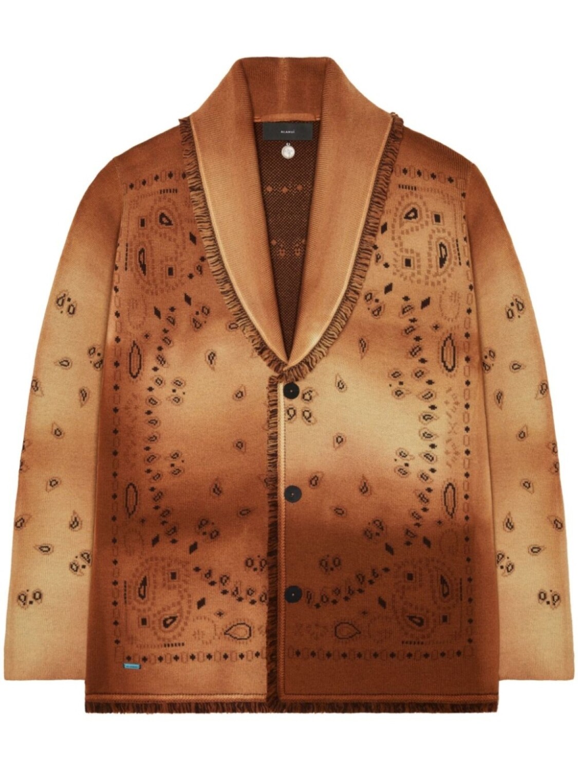 Alanui кардиган с бахромой и узором пейсли, коричневый
Alanui кардиган с бахромой и узором пейсли, коричневый