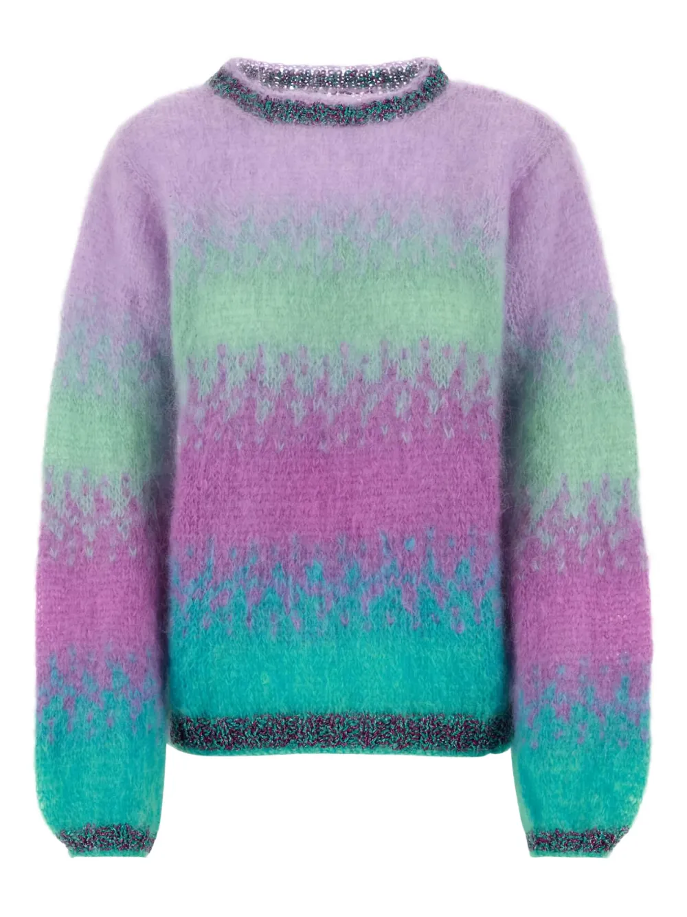 Свитер с эффектом омбре Rose Carmine, фиолетовый
Свитер с эффектом омбре Rose Carmine, фиолетовый