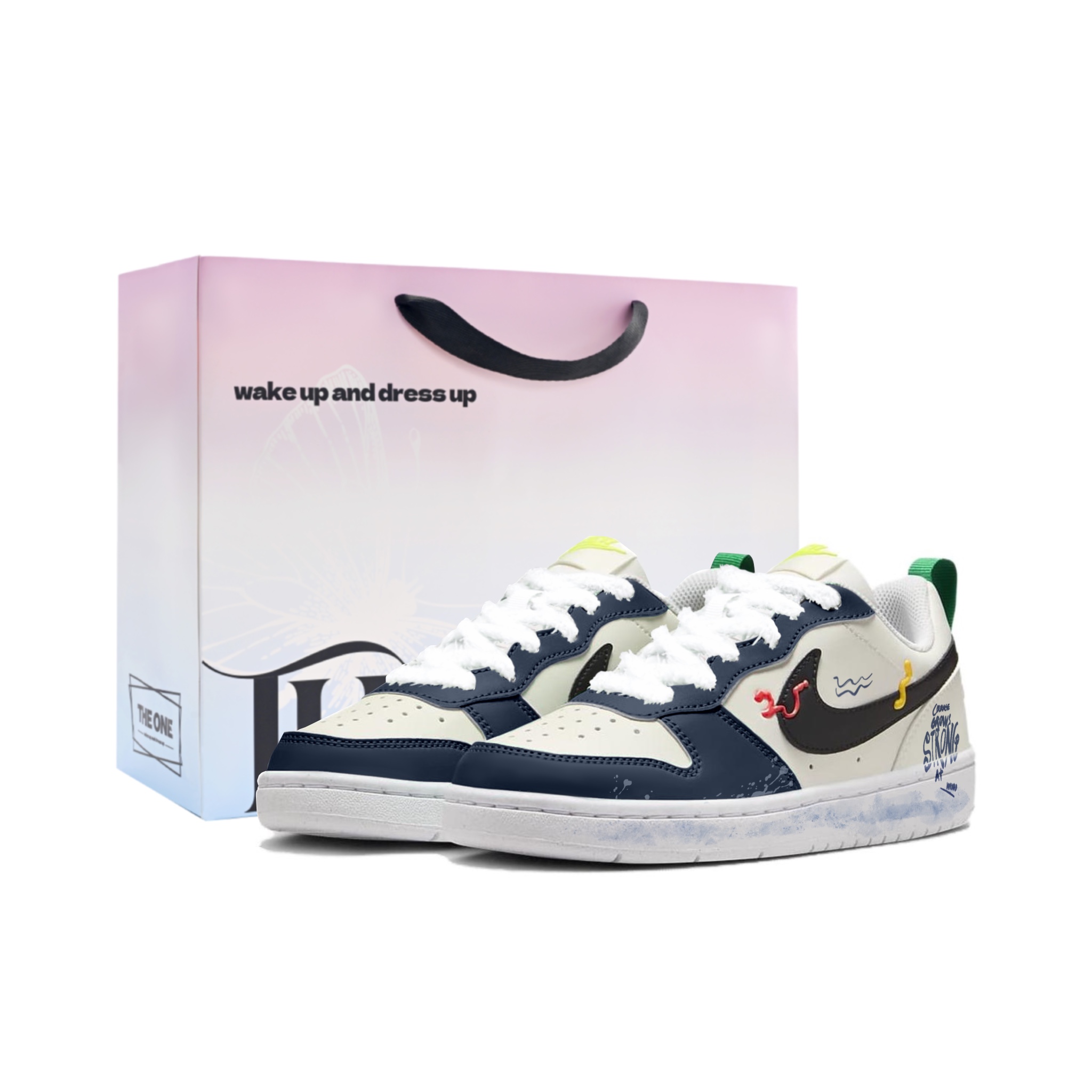 Nike Court Borough нескользящие устойчивые к истиранию низкие детские скейтбординг кроссовки navy blue для подростков
Nike Court Borough нескользящие устойчивые к истиранию низкие детские скейтбординг кроссовки navy blue для подростков