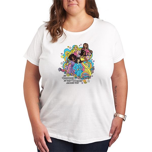 Футболка с принтом Plus size be inspired by the women around you Barbie, White, Белый, Футболка с принтом Plus size be inspired by the women around you Barbie, White
Футболка с принтом Plus size be inspired by the women around you Barbie, White, Белый, Футболка с принтом Plus size be inspired by the women around you Barbie, White