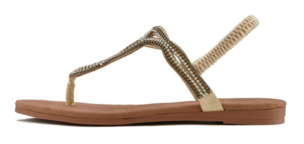 Сандалии с Т-образным ремешком Lascana, бежевый
Сандалии с Т-образным ремешком Lascana, бежевый