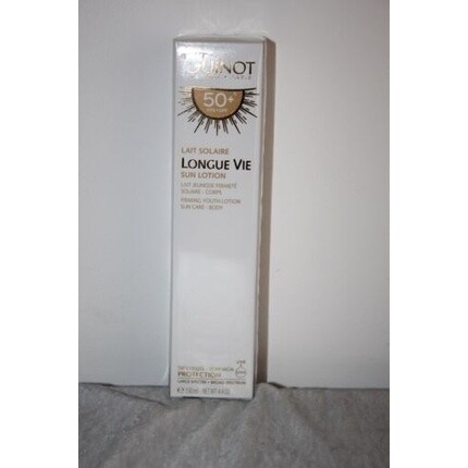 GUINOT Lait Solaire LONGUE VIE Jeunesse Fermeté SPF 50+ 150мл
GUINOT Lait Solaire LONGUE VIE Jeunesse Fermeté SPF 50+ 150мл