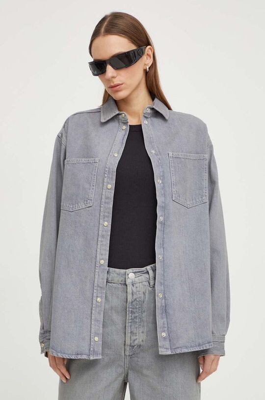 Джинсовая рубашка Samsoe Samsoe, серый
Джинсовая рубашка Samsoe Samsoe, серый