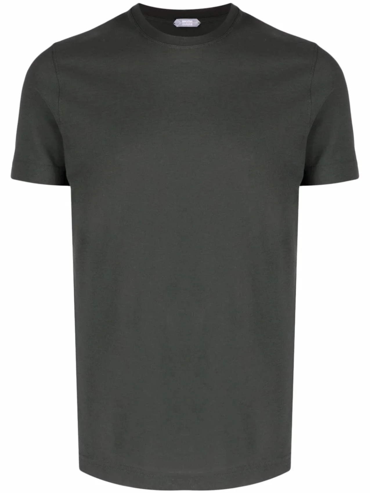 Zanone однотонная футболка, зеленый
Zanone однотонная футболка, зеленый