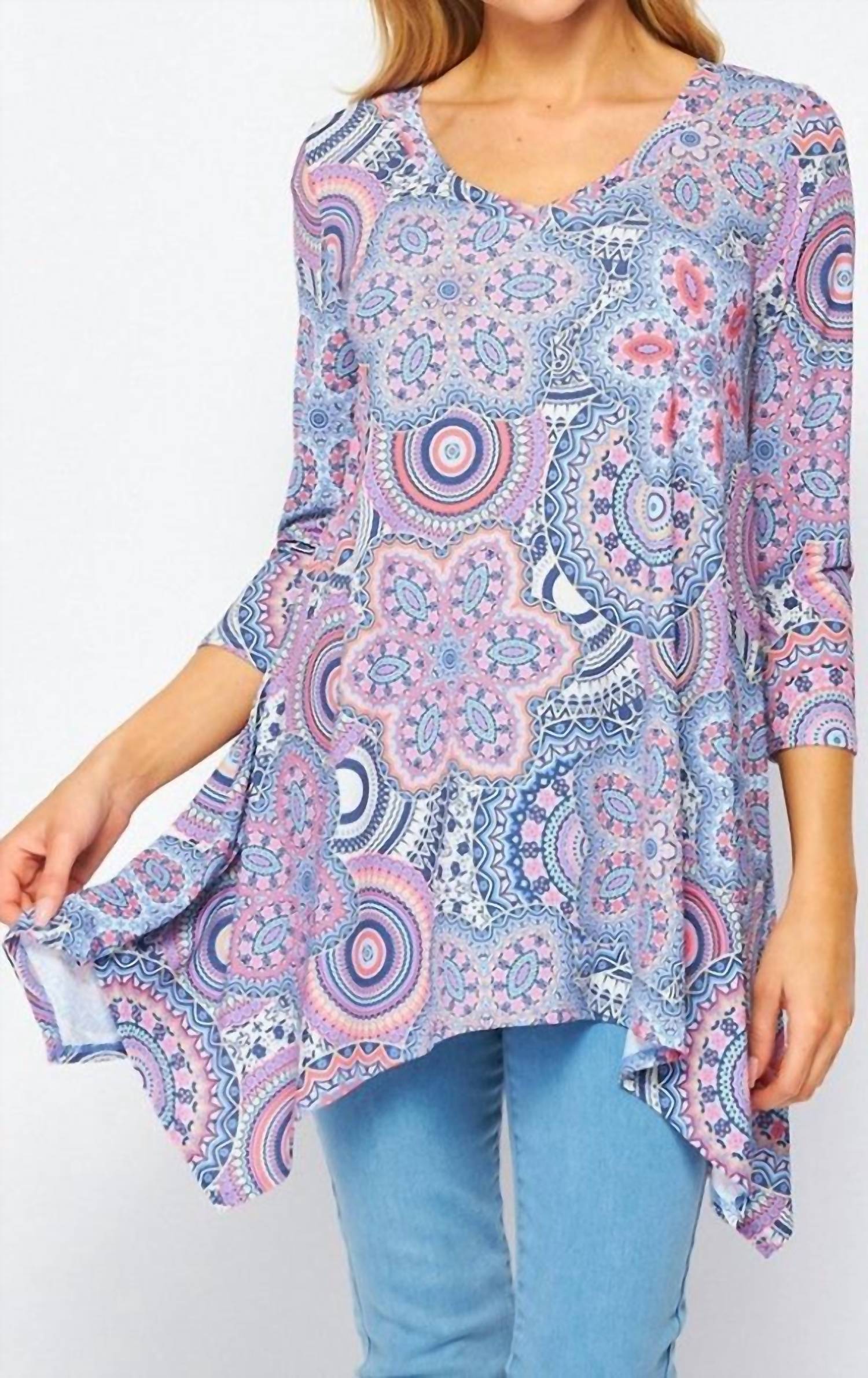 Honeyme Топ Mandala Sharkbite фиолетового цвета
Honeyme Топ Mandala Sharkbite фиолетового цвета