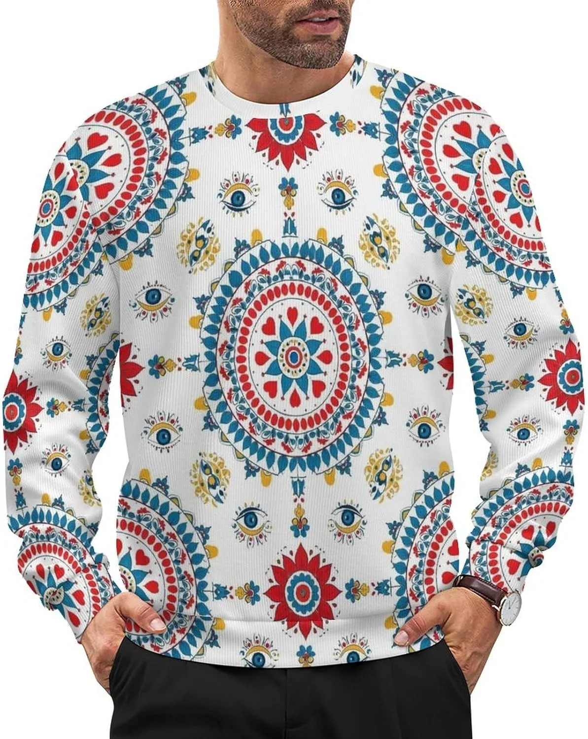 Мужской свитер с круглым вырезом, мягкий и свободный Meaudiwes
Мужской свитер с круглым вырезом, мягкий и свободный Meaudiwes