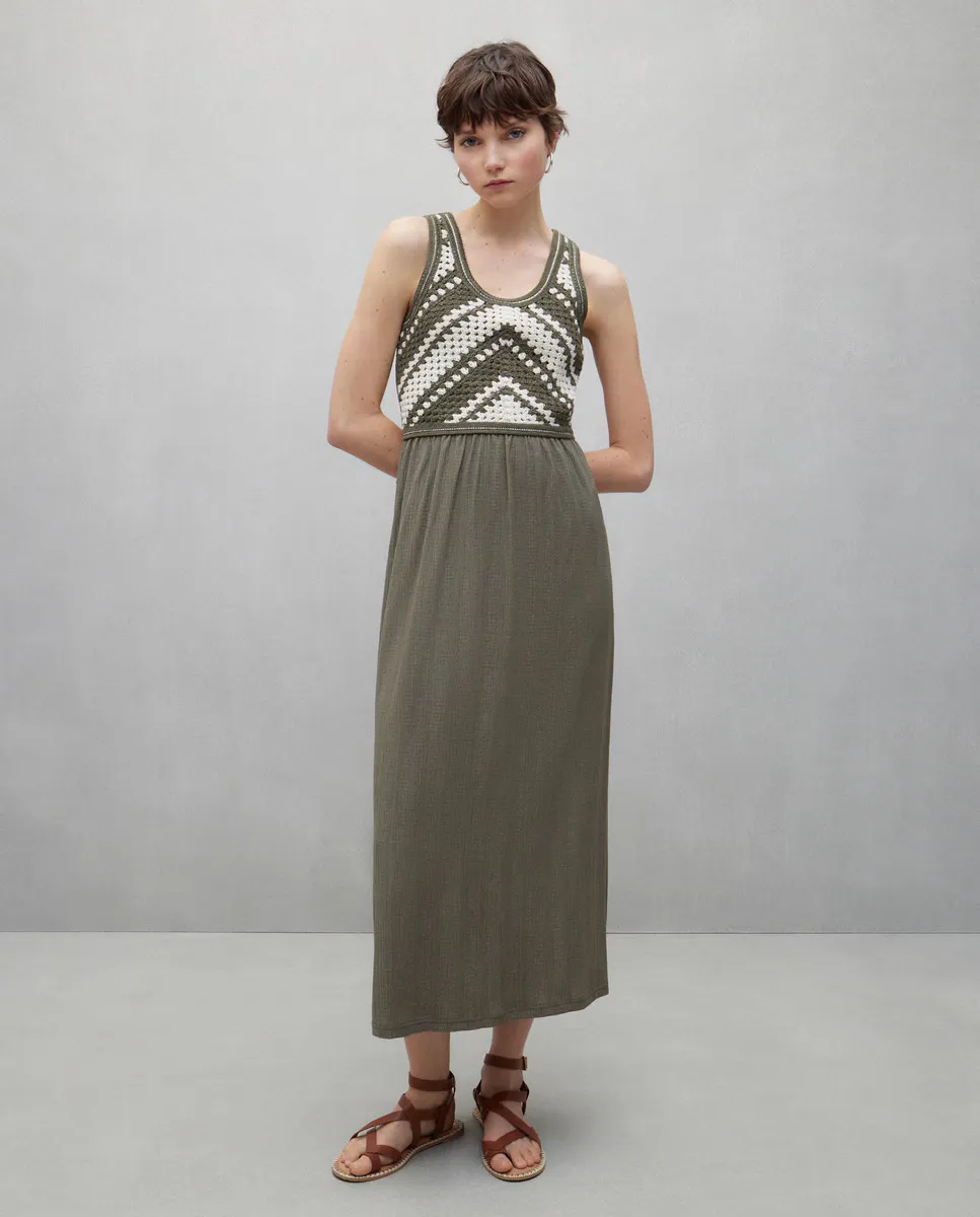 Платье миди с бретелями Easy Wear, цвет 520 Kaki
Платье миди с бретелями Easy Wear, цвет 520 Kaki