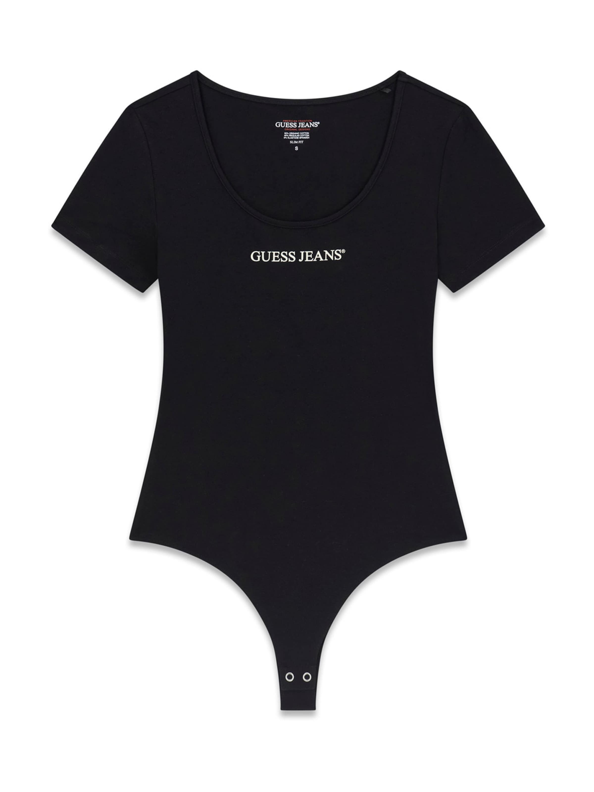 GUESS JEANS Боди-рубашка в черном цвете
GUESS JEANS Боди-рубашка в черном цвете