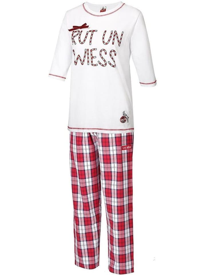 Fußballverein 1. FC Köln Пижама "Переулок Спящей красавицы" белого цвета
Fußballverein 1. FC Köln Пижама "Переулок Спящей красавицы" белого цвета