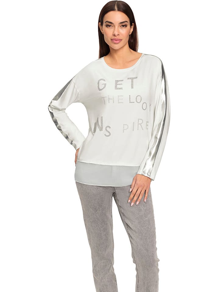 Heine Футболка с длинными рукавами кремового цвета
Heine Футболка с длинными рукавами кремового цвета