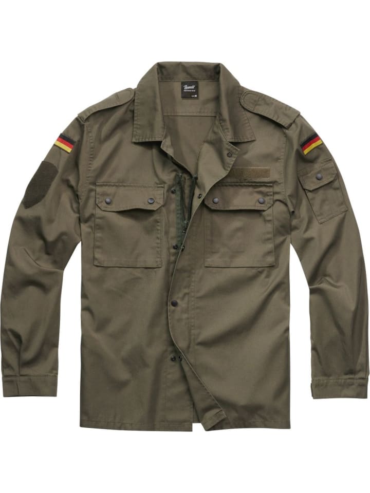 Brandit Рубашка "Полевая туника черно-белого цвета" зеленого цвета
Brandit Рубашка "Полевая туника черно-белого цвета" зеленого цвета