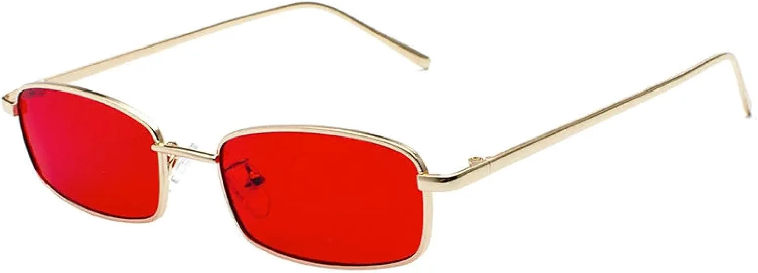 Маленькие прямоугольные солнцезащитные очки для женщин в винтажном стиле, миниатюрные солнцезащитные очки в металлической оправе для мужчин, ретро-очки TKKTLLT, C4
Маленькие прямоугольные солнцезащитные очки для женщин в винтажном стиле, миниатюрные солнцезащитные очки в металлической оправе для мужчин, ретро-очки TKKTLLT, C4