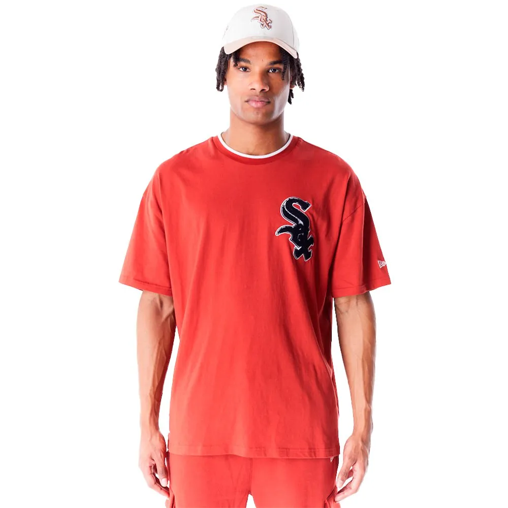 Футболка New Era Wrld Sries Drp Shldr Chicago White Sox, оранжевый 
Футболка New Era Wrld Sries Drp Shldr Chicago White Sox, оранжевый