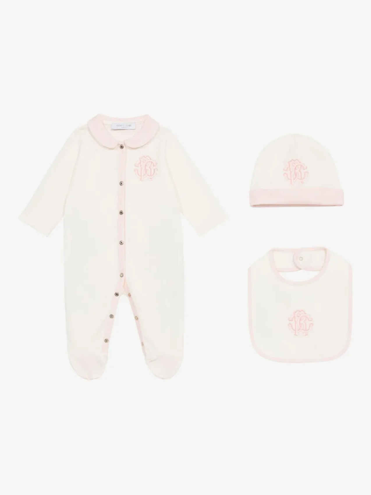 Пижама с вышитым логотипом Roberto Cavalli Junior, нейтральный
Пижама с вышитым логотипом Roberto Cavalli Junior, нейтральный