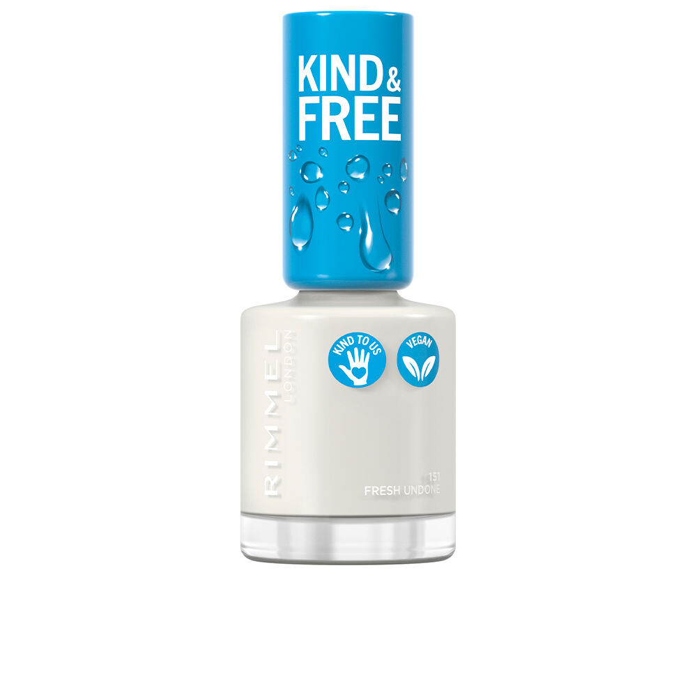 Лак для ногтей Kind & free nail polish Rimmel london, 8 мл, 151-fresh undone
Лак для ногтей Kind & free nail polish Rimmel london, 8 мл, 151-fresh undone