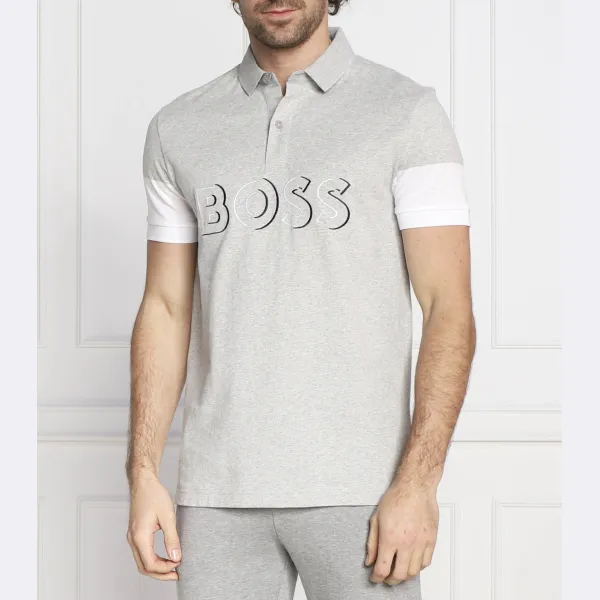 Рубашка-Поло Pavel классического кроя Boss, серый
Рубашка-Поло Pavel классического кроя Boss, серый