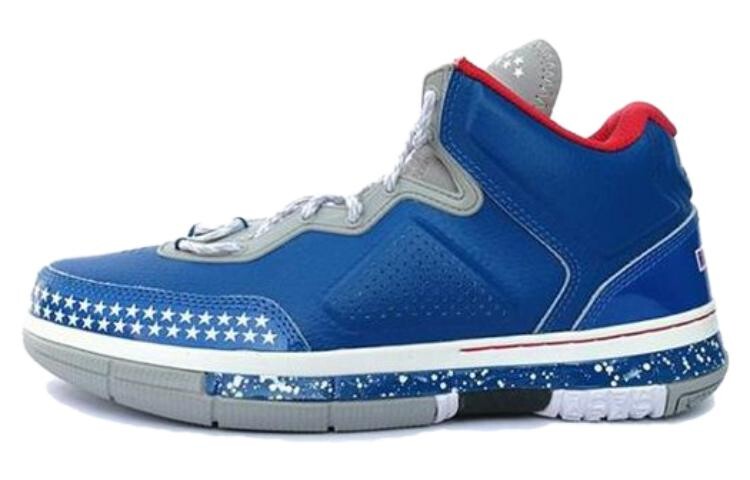 Баскетбольные кроссовки WOW 1 для мужчин, среднего размера, синие/красные Lining 
Баскетбольные кроссовки WOW 1 для мужчин, среднего размера, синие/красные Lining