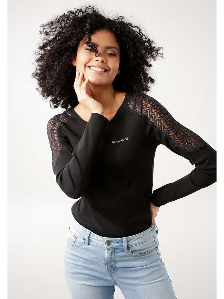 Лонгслив Kangaroos, черный
Лонгслив Kangaroos, черный