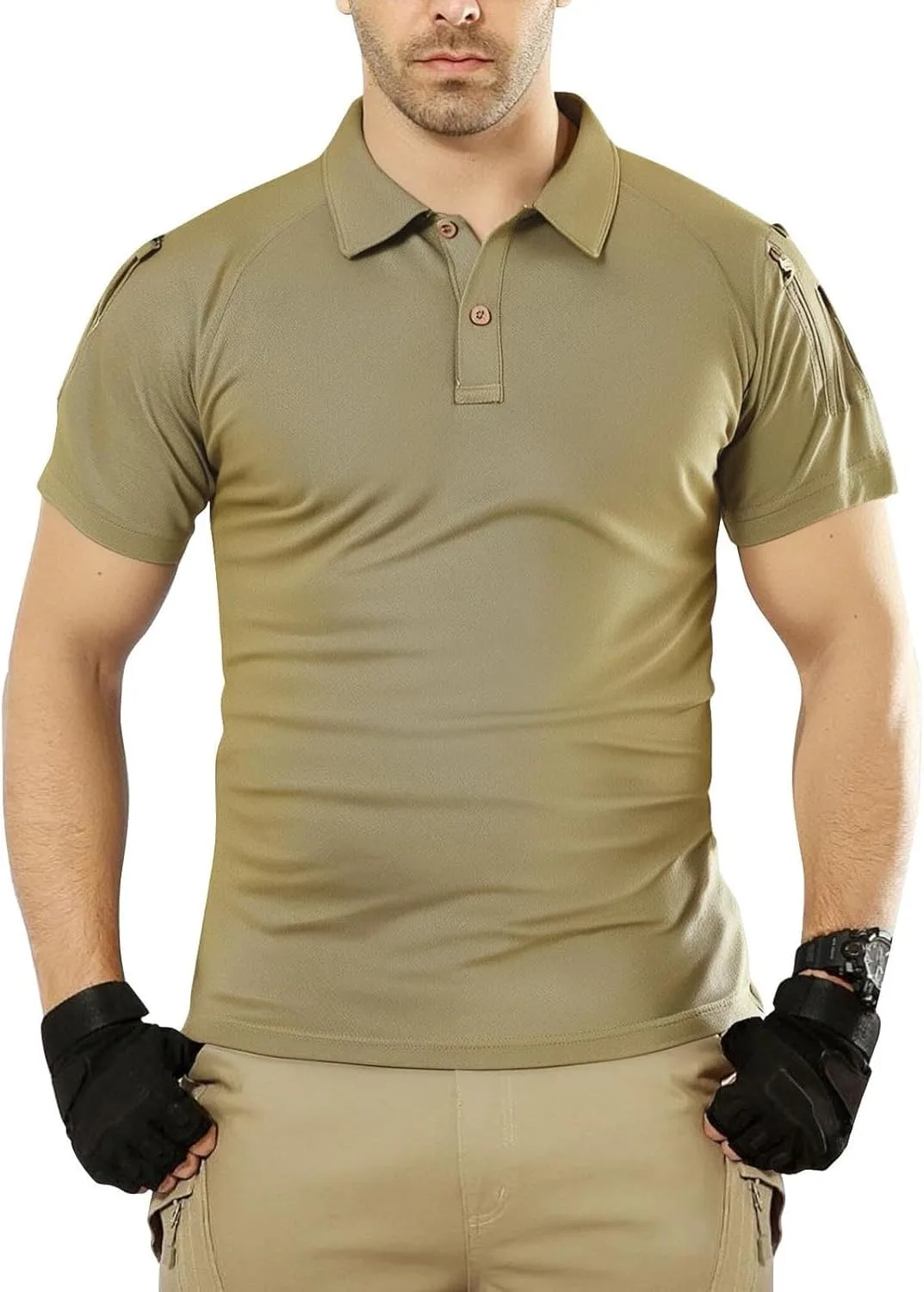 Мужская футболка Tactical Short Sleeve с отложным воротником, легкая, быстросохнущая
Мужская футболка Tactical Short Sleeve с отложным воротником, легкая, быстросохнущая