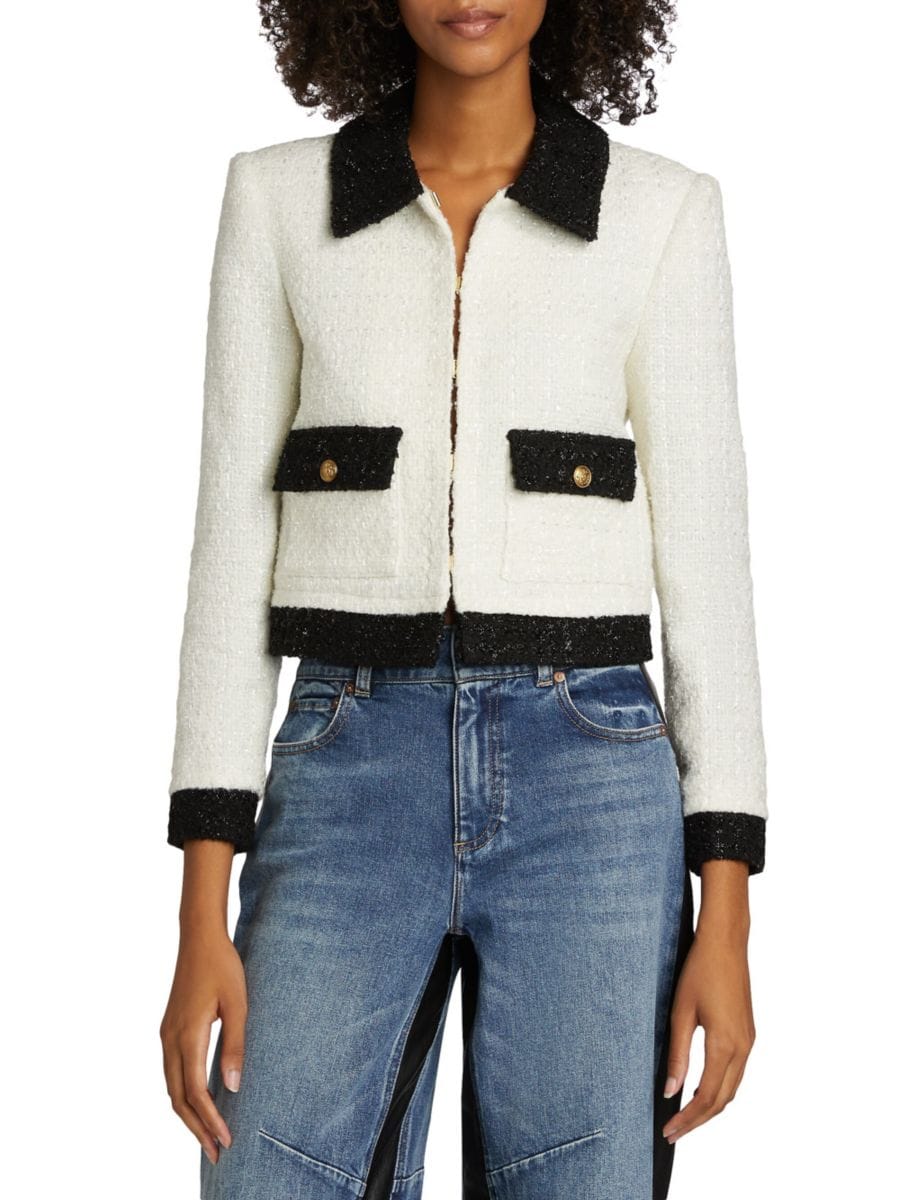 Куртка Topher Boxy Alice + Olivia, цвет Off White Black, Белый, Куртка Topher Boxy Alice + Olivia, цвет Off White Black
Куртка Topher Boxy Alice + Olivia, цвет Off White Black, Белый, Куртка Topher Boxy Alice + Olivia, цвет Off White Black