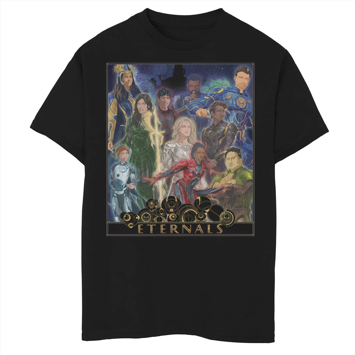 Футболка с абстрактным графическим плакатом для мальчиков 8–20 лет Marvel Eternals Team Licensed Character
Футболка с абстрактным графическим плакатом для мальчиков 8–20 лет Marvel Eternals Team Licensed Character