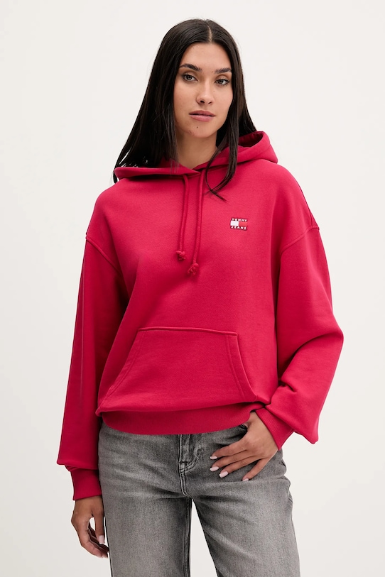 Хлопковая толстовка Tommy Jeans, розовый
Хлопковая толстовка Tommy Jeans, розовый